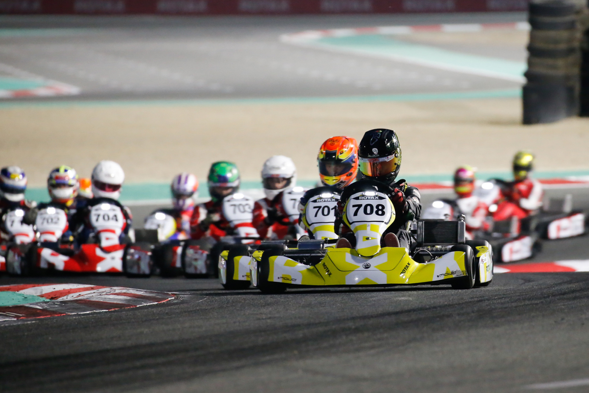 Rotax E20 racing in Bahrain